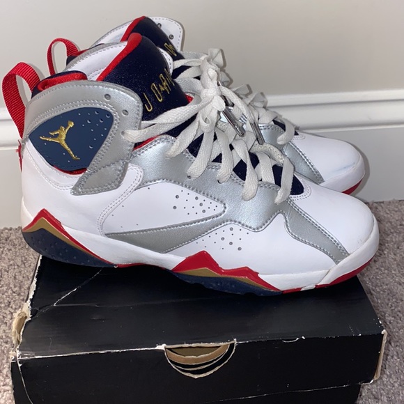 Olympic 7 Jordans Size 5Y - Picture 2 of 5